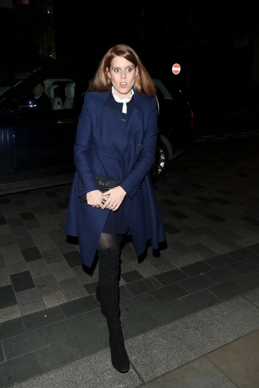 PRINCESS BEATRICE at Nikolai von Bismarck: The Fendi Book Signing in London 02/08/2022