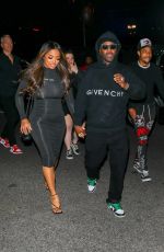 PRINCESS LOVE Leaves Super Bowl Eve at Drake