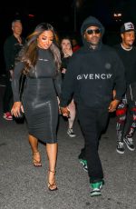PRINCESS LOVE Leaves Super Bowl Eve at Drake