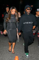 PRINCESS LOVE Leaves Super Bowl Eve at Drake