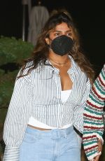 PRIYANKA CHOPRA and Nick Jonas at Nobu in Malibu 02/20/2022