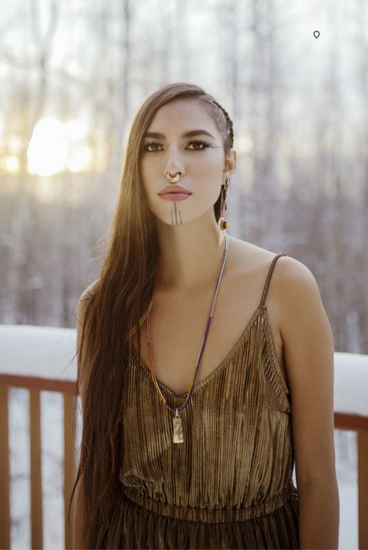 QUANNAH CHASINGHORSE in Allure Magazine, March 2022