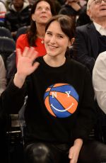 RACHEL BROSNAHAN at Knicks Game in New York 01/31/2022