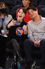 RACHEL BROSNAHAN at Knicks Game in New York 01/31/2022