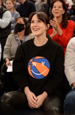 RACHEL BROSNAHAN at Knicks Game in New York 01/31/2022