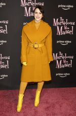 RACHEL BROSNAHAN at The Marvelous Mrs. Maisel Skate Night at Winter Village Bryant Park in New York 02/05/2022