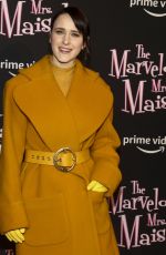RACHEL BROSNAHAN at The Marvelous Mrs. Maisel Skate Night at Winter Village Bryant Park in New York 02/05/2022