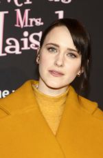 RACHEL BROSNAHAN at The Marvelous Mrs. Maisel Skate Night at Winter Village Bryant Park in New York 02/05/2022