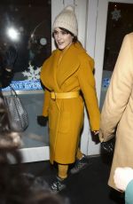 RACHEL BROSNAHAN at The Marvelous Mrs. Maisel Skate Night at Winter Village Bryant Park in New York 02/05/2022