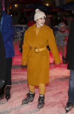 RACHEL BROSNAHAN at The Marvelous Mrs. Maisel Skate Night at Winter Village Bryant Park in New York 02/05/2022
