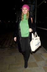 RACHEL RILEY Leaves Countdown Studios at Media City in Salford 02/07/2022