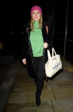 RACHEL RILEY Leaves Countdown Studios at Media City in Salford 02/07/2022