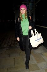 RACHEL RILEY Leaves Countdown Studios at Media City in Salford 02/07/2022