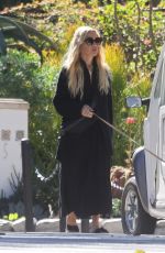 RACHEL ZOE Out with Her Dog in Los Angeles 02/11/2022