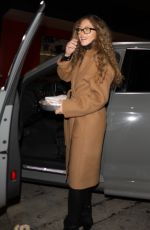 REBECCA GAYHEART Out for Dinner at Craig