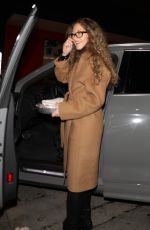 REBECCA GAYHEART Out for Dinner at Craig