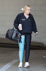 REBEL WILSON Heading to Workout Session in Beverly Hills 02/21/2022