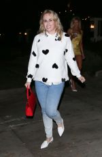 REBEL WILSON Leaves Casamigos Super Bowl LVI Party in Beverly Hills 02/13/2022