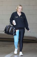 REBEL WILSON Leaves Workout Session in Beverly Hills 02/21/2022