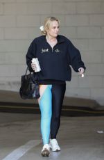 REBEL WILSON Leaves Workout Session in Beverly Hills 02/21/2022
