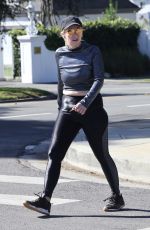 REBEL WILSON Out for a Walk in Los Feliz 02/08/2022