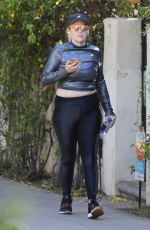 REBEL WILSON Out for a Walk in Los Feliz 02/08/2022