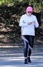 REBEL WILSON Out Hiking in Los Angeles 02/17/2022