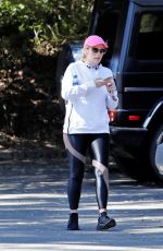 REBEL WILSON Out Hiking in Los Angeles 02/17/2022