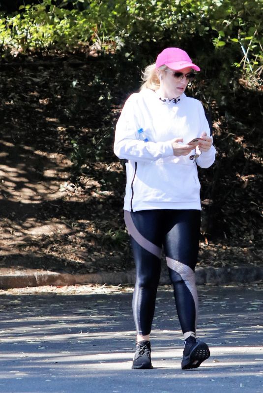REBEL WILSON Out Hiking in Los Angeles 02/17/2022