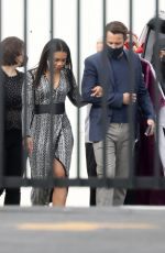 REGINA HALL, WANDA SYKES and AMY SCHUMER Rehearsing for 2022 Oscar Awards in Los Angeles 02/27/2022