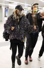 RITA ORA Arrives at Airport in Milan 02/22/2022