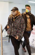 RITA ORA Arrives at Airport in Milan 02/22/2022