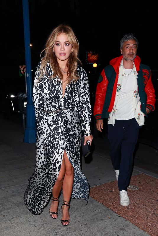 RITA ORA Arrives at Jas Mathur