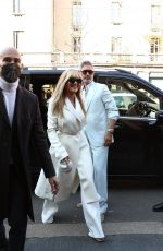 RITA ORA at Fendi Show at Milan Fashion Week 02/23/2022