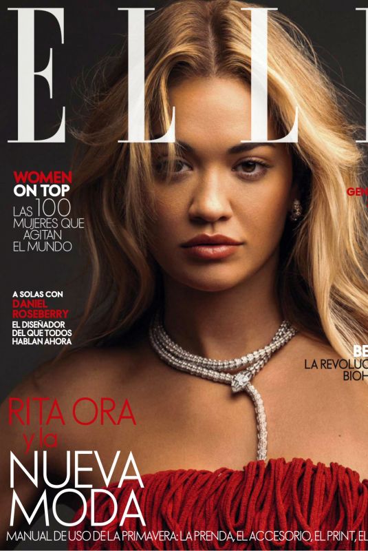 RITA ORA in Elle Magazine, Spain March 2022