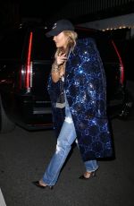 RITA ORA Leaves 40 Love in West Hollywood 02/13/2022