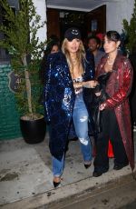 RITA ORA Leaves 40 Love in West Hollywood 02/13/2022