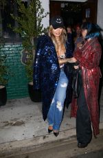 RITA ORA Leaves a Super Bowl After-party at 40 Love in West Hollywood 02/13/2022