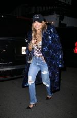 RITA ORA Leaves a Super Bowl After-party at 40 Love in West Hollywood 02/13/2022