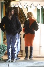 RITA ORA Leaves San Vicente Bungalows in West Hollywood 02/02/2022