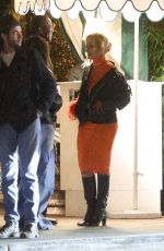 RITA ORA Leaves San Vicente Bungalows in West Hollywood 02/02/2022