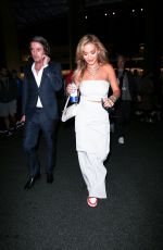 RITA ORA Leaves Super Bowl LVI at SoFi Stadium in Inglewood 02/13/2022