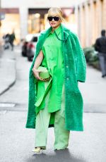 RITA ORA Out in Milan 02/23/2022