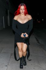 ROSALIA Out for Dinner at Horses in Hollywood 02/27/2022
