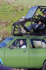 ROSE BYRNE on the Set of Physical, Season 2 in Los Angeles 02/03/2022