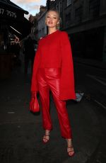 ROXY HORNER at Mark Fast Fashion Show at London Fashion Week 02/18/2022