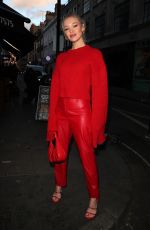 ROXY HORNER at Mark Fast Fashion Show at London Fashion Week 02/18/2022