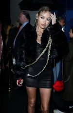 ROXY HORNER at Molly Mae x Pretty Little Thing Launch in Leicester Square 02/16/2022