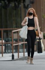 RUMER WILLIS Out Shopping Grocery in Los Angeles 02/02/2022