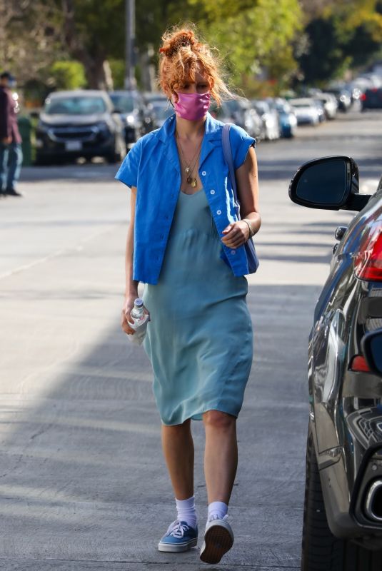 RUMER WILLIS Out Shopping in Los Angeles 02/19/2022